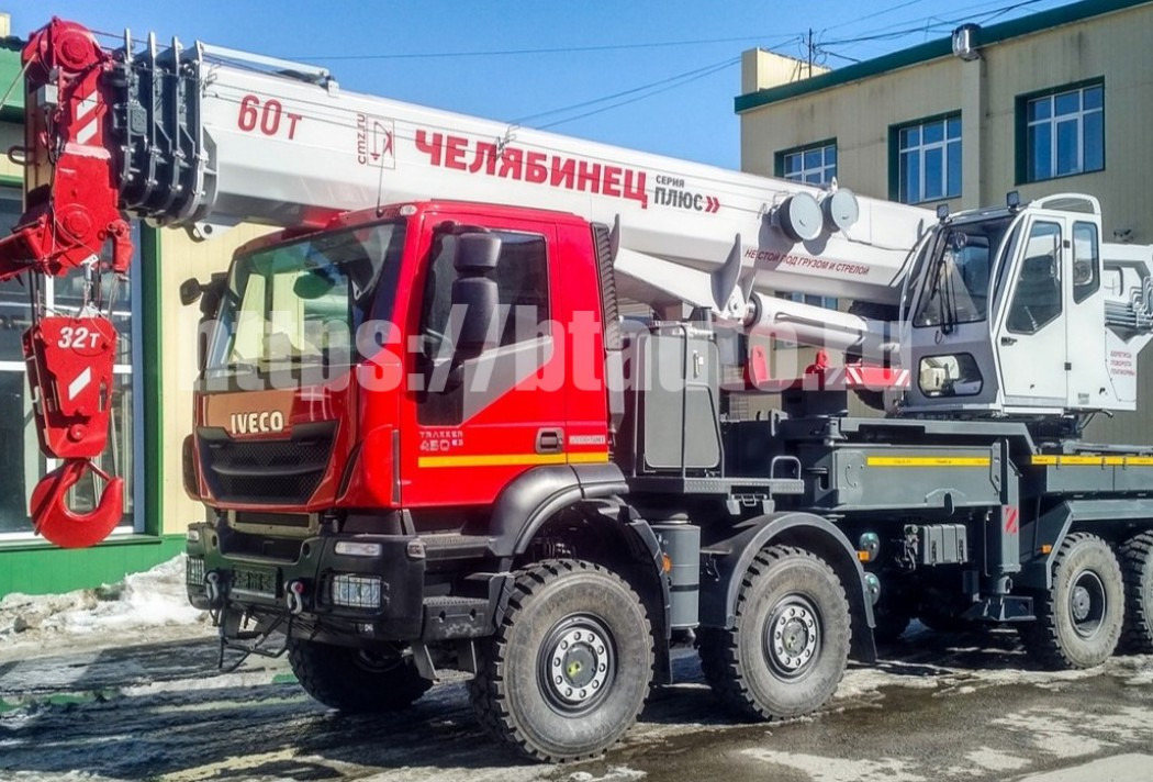 Автомобильный кран КС-65760-42 60 т на шасси AMT - Автокран: фото 1 Автомобильный кран КС-65760-42 60 т на шасси AMT - Автокран: фото 1