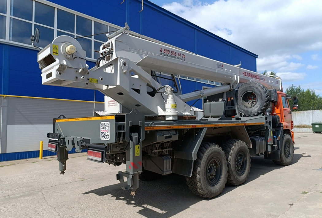 Автомобильный кран серии СТ КС-55732-28 25 т на шасси КАМАЗ-43118 - Автокран: фото 4 Автомобильный кран серии СТ КС-55732-28 25 т на шасси КАМАЗ-43118 - Автокран: фото 4