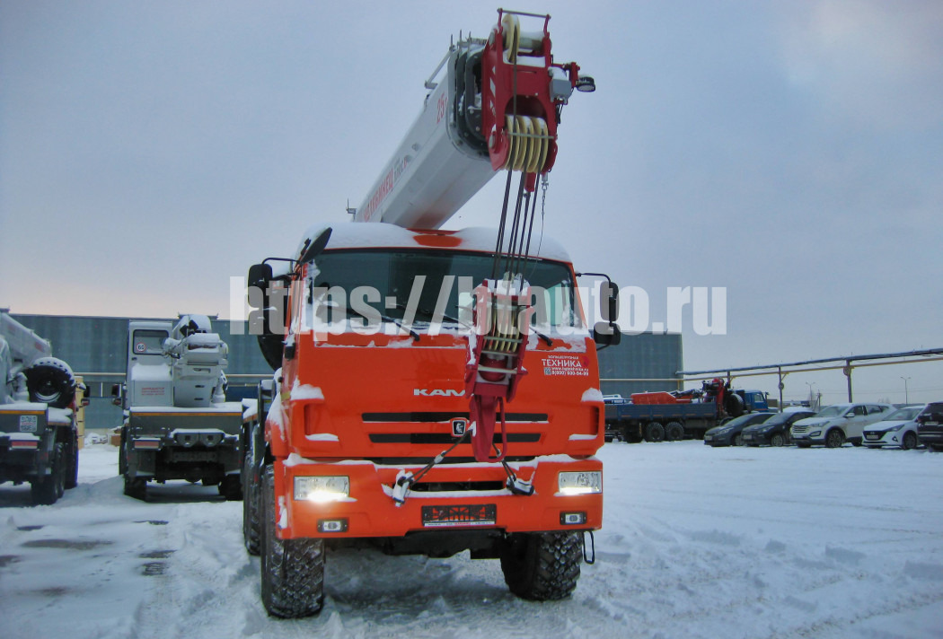 Автокран Автомобильный кран серии СТ КС-55732-28 25 т на шасси КАМАЗ-43118: фото 17 Автокран Автомобильный кран серии СТ КС-55732-28 25 т на шасси КАМАЗ-43118: фото 17