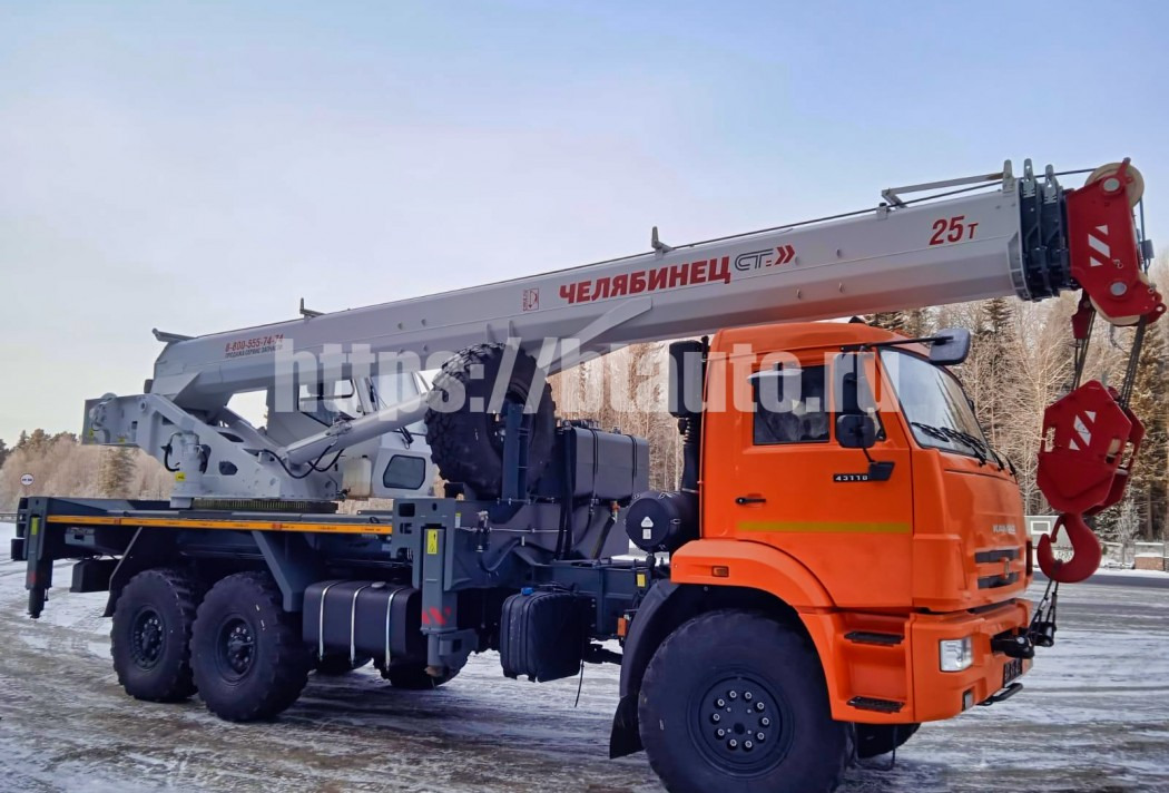 Автокран Автомобильный кран серии СТ КС-55732-28 25 т на шасси КАМАЗ-43118: фото 9 Автокран Автомобильный кран серии СТ КС-55732-28 25 т на шасси КАМАЗ-43118: фото 9