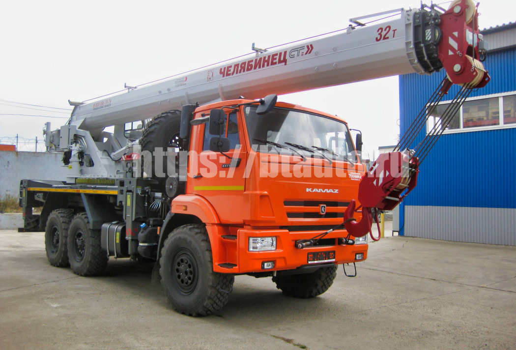 Автомобильный кран серия СТ КС-55733-31 32 т на шасси КАМАЗ-43118 - Автокран: фото 2 Автомобильный кран серия СТ КС-55733-31 32 т на шасси КАМАЗ-43118 - Автокран: фото 2