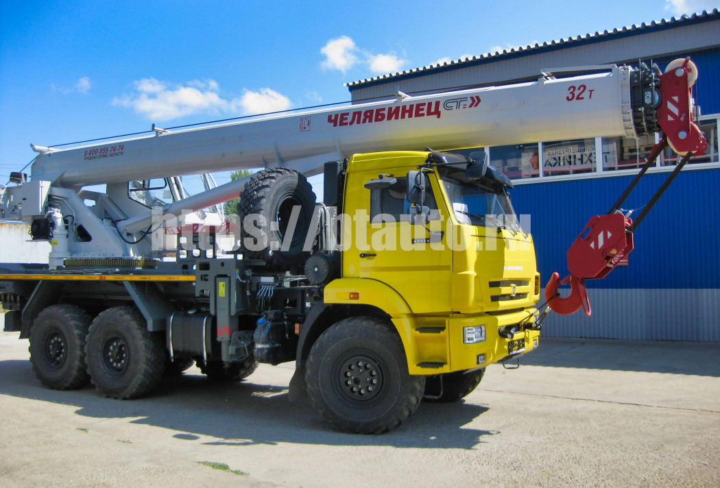 Автомобильный кран серия СТ КС-55733-31 32 т на шасси КАМАЗ-43118 - Автокран: фото 4 Автомобильный кран серия СТ КС-55733-31 32 т на шасси КАМАЗ-43118 - Автокран: фото 4
