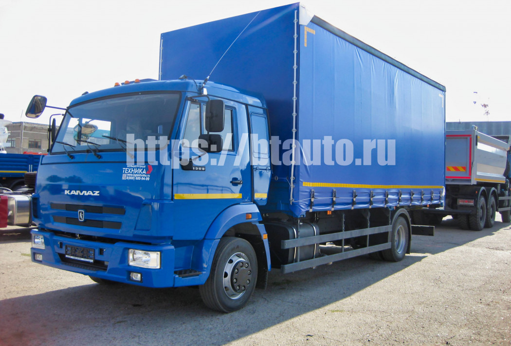 Бортовой грузовик/ Платформа Бортовой KAMAЗ 4308-6084-69 (G5) "Шторник": фото 9