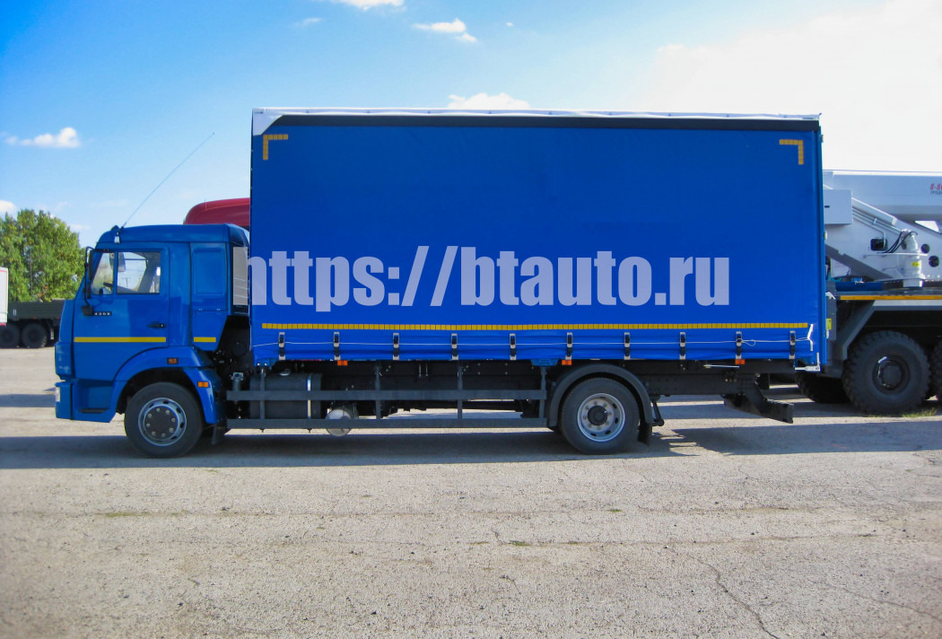 Бортовой грузовик/ Платформа Бортовой KAMAЗ 4308-6084-69 (G5) "Шторник": фото 10