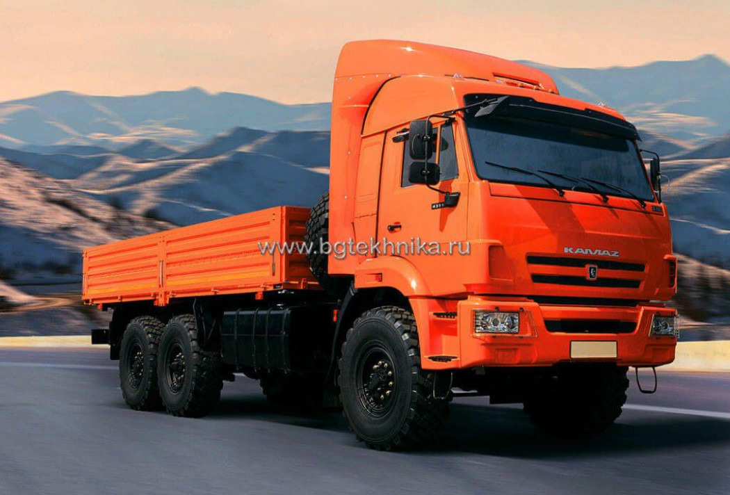 Бортовой КАМАЗ 43118-76 (RR) - Бортовой грузовик/ Платформа: фото 1 Бортовой КАМАЗ 43118-76 (RR) - Бортовой грузовик/ Платформа: фото 1