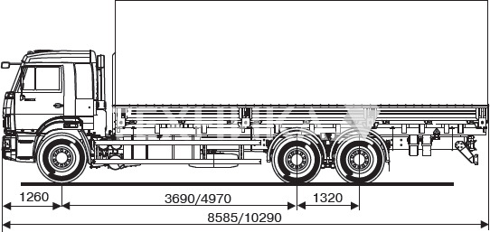 Бортовой КАМАЗ 65117-6010-48 (А5) - Бортовой грузовик/ Платформа: фото 2 Бортовой КАМАЗ 65117-6010-48 (А5) - Бортовой грузовик/ Платформа: фото 2