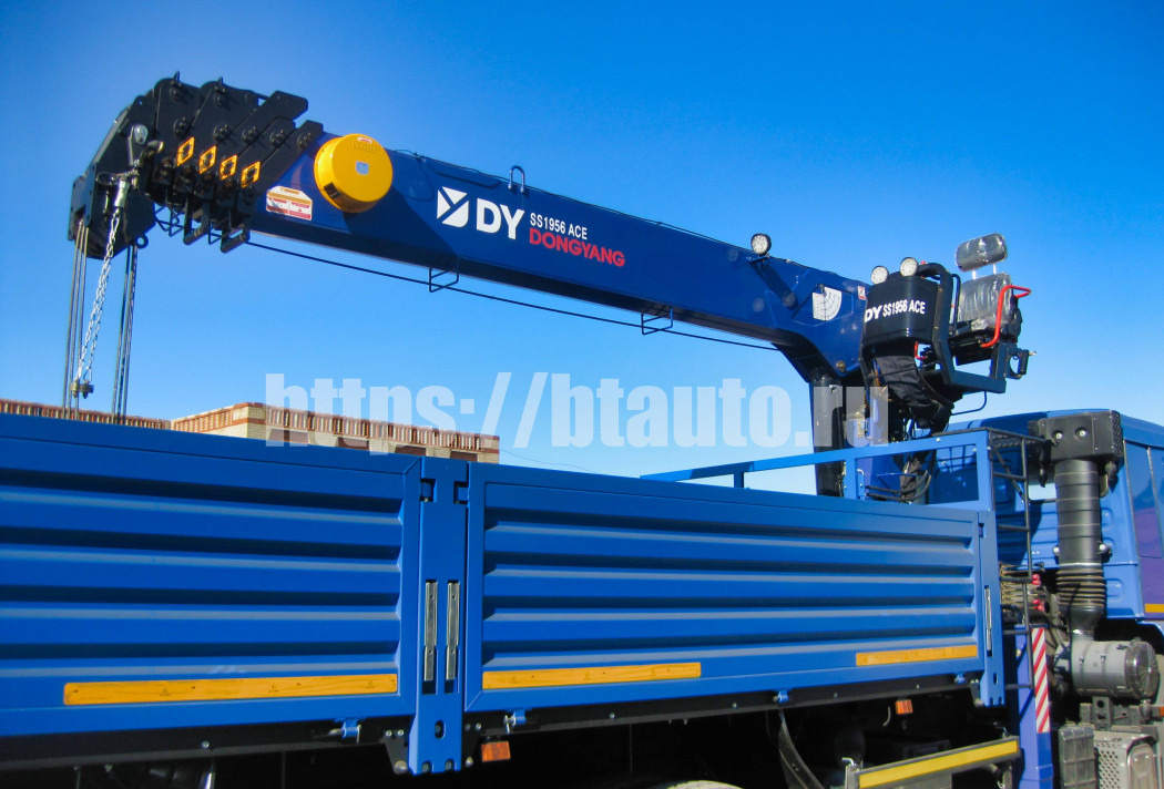 Бортовой КАМАЗ 6520 с КМУ DongYang SS1956 - Бортовой грузовик/ Платформа, Автоманипулятор: фото 5 Бортовой КАМАЗ 6520 с КМУ DongYang SS1956 - Бортовой грузовик/ Платформа, Автоманипулятор: фото 5