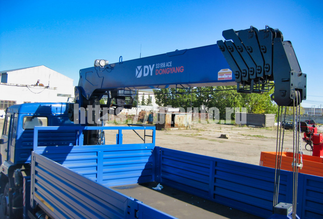 Бортовой грузовик/ Платформа, Автоманипулятор Бортовой КАМАЗ 6520 с КМУ DongYang SS1956: фото 9