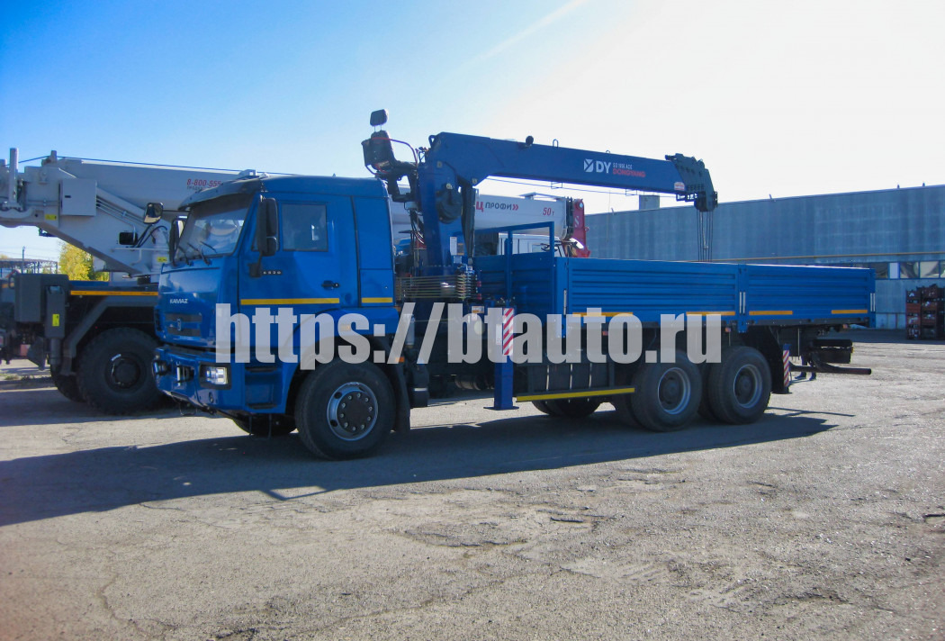 Бортовой КАМАЗ 6520 с КМУ DongYang SS1956 - Бортовой грузовик/ Платформа, Автоманипулятор: фото 4 Бортовой КАМАЗ 6520 с КМУ DongYang SS1956 - Бортовой грузовик/ Платформа, Автоманипулятор: фото 4