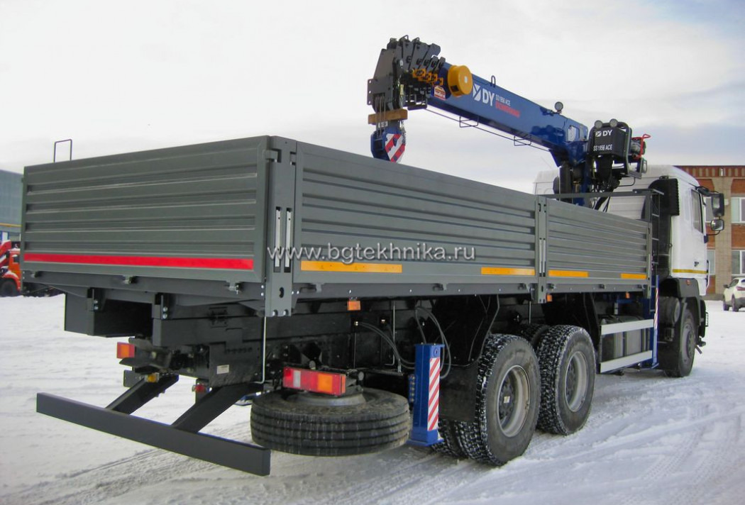 Бортовой МАЗ 631228 с КМУ DongYang SS1956 - Бортовой грузовик/ Платформа, Автоманипулятор: фото 4 Бортовой МАЗ 631228 с КМУ DongYang SS1956 - Бортовой грузовик/ Платформа, Автоманипулятор: фото 4