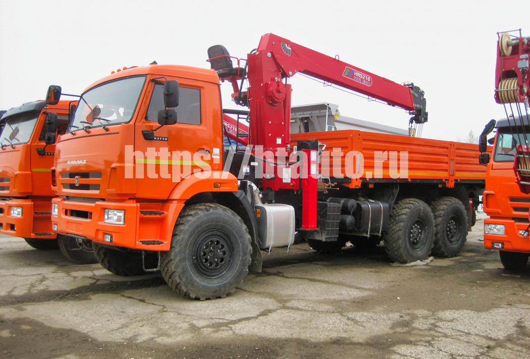 Бортовой автомобиль 43118 с КМУ HORYONG HRS 216 - Бортовой грузовик/ Платформа, Автоманипулятор: фото 1 Бортовой автомобиль 43118 с КМУ HORYONG HRS 216 - Бортовой грузовик/ Платформа, Автоманипулятор: фото 1