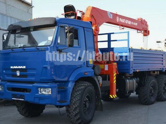 Бортовой автомобиль КАМАЗ-43118-3090-76 (RR) с КМУ РИАТ-КРАН РК-1518Т - Бортовой грузовик/ Платформа, Автоманипулятор: фото 1 Бортовой автомобиль КАМАЗ-43118-3090-76 (RR) с КМУ РИАТ-КРАН РК-1518Т - Бортовой грузовик/ Платформа, Автоманипулятор: фото 1