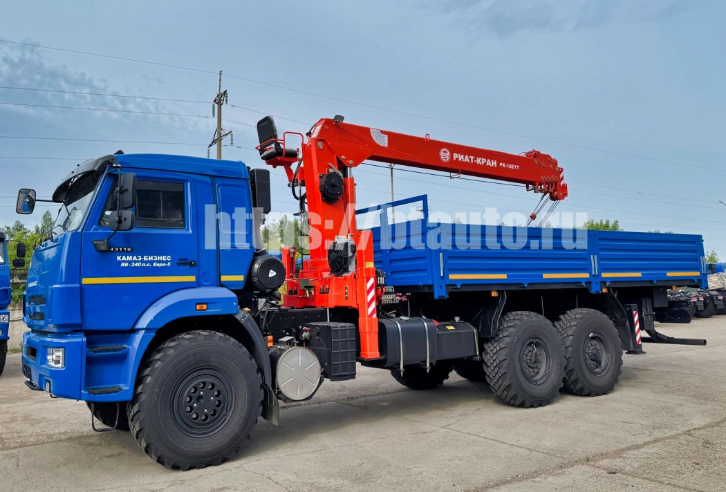 Бортовой грузовик/ Платформа, Автоманипулятор Бортовой автомобиль КАМАЗ-43118-3090-76 (RR) с КМУ РИАТ-КРАН РК-1821Т: фото 6 Бортовой грузовик/ Платформа, Автоманипулятор Бортовой автомобиль КАМАЗ-43118-3090-76 (RR) с КМУ РИАТ-КРАН РК-1821Т: фото 6