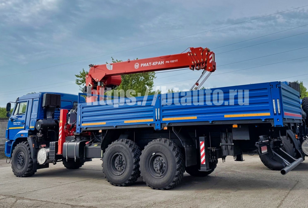 Бортовой автомобиль КАМАЗ-43118-3090-76 (RR) с КМУ РИАТ-КРАН РК-1821Т - Бортовой грузовик/ Платформа, Автоманипулятор: фото 5 Бортовой автомобиль КАМАЗ-43118-3090-76 (RR) с КМУ РИАТ-КРАН РК-1821Т - Бортовой грузовик/ Платформа, Автоманипулятор: фото 5