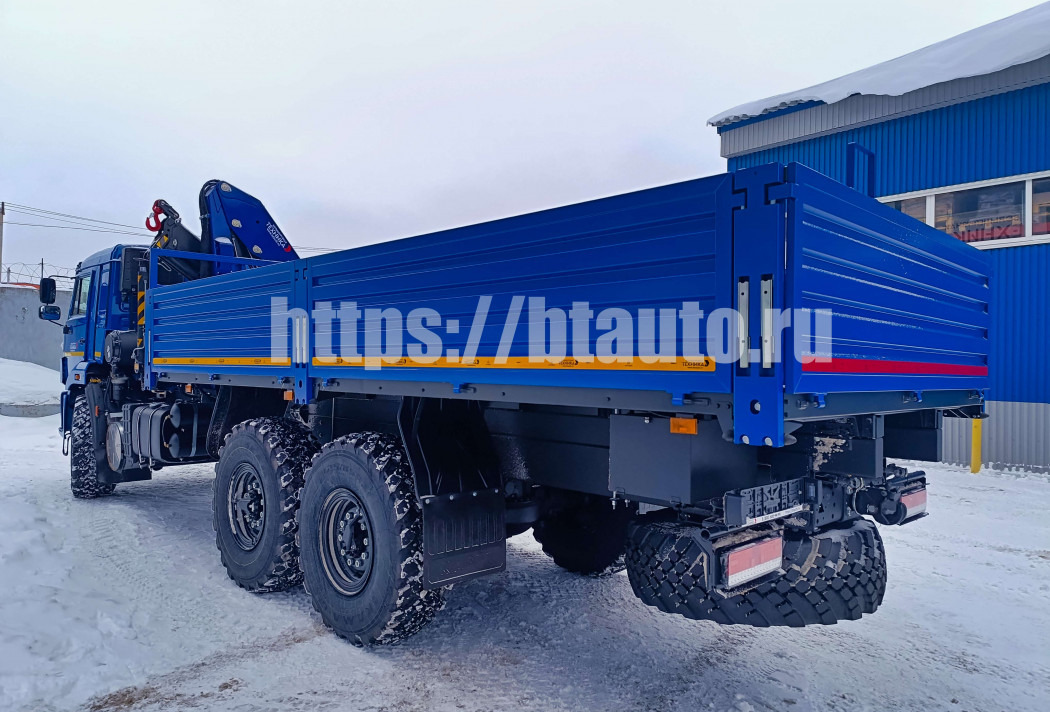 Бортовой автомобиль КАМАЗ 43118-76 с КМУ АНТ 14.7-2 - Бортовой грузовик/ Платформа, Автоманипулятор: фото 2 Бортовой автомобиль КАМАЗ 43118-76 с КМУ АНТ 14.7-2 - Бортовой грузовик/ Платформа, Автоманипулятор: фото 2