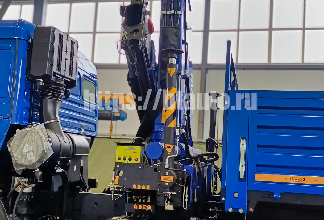 Бортовой грузовик/ Платформа, Автоманипулятор Бортовой автомобиль КАМАЗ 43118-76 с КМУ АНТ 14.7-2: фото 16