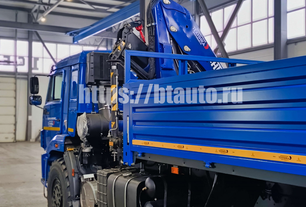 Бортовой грузовик/ Платформа, Автоманипулятор Бортовой автомобиль КАМАЗ 43118-76 с КМУ АНТ 14.7-2: фото 17