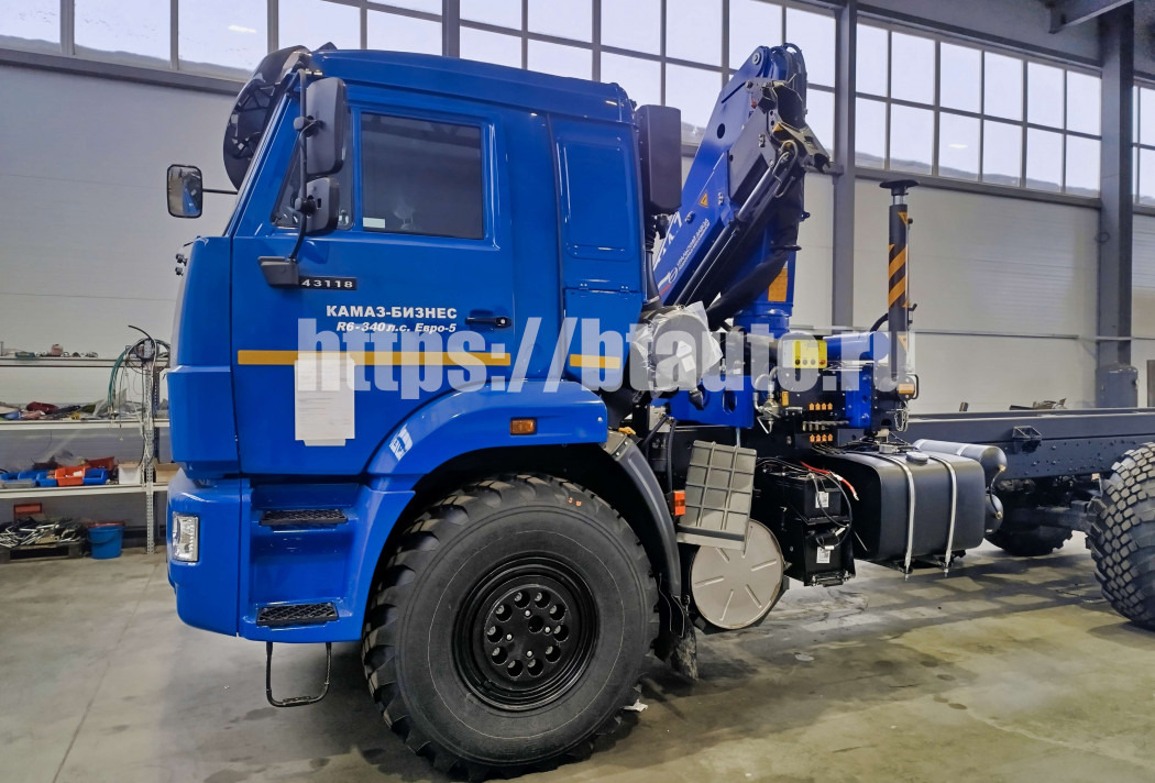 Бортовой грузовик/ Платформа, Автоманипулятор Бортовой автомобиль КАМАЗ 43118-76 с КМУ АНТ 14.7-2: фото 21