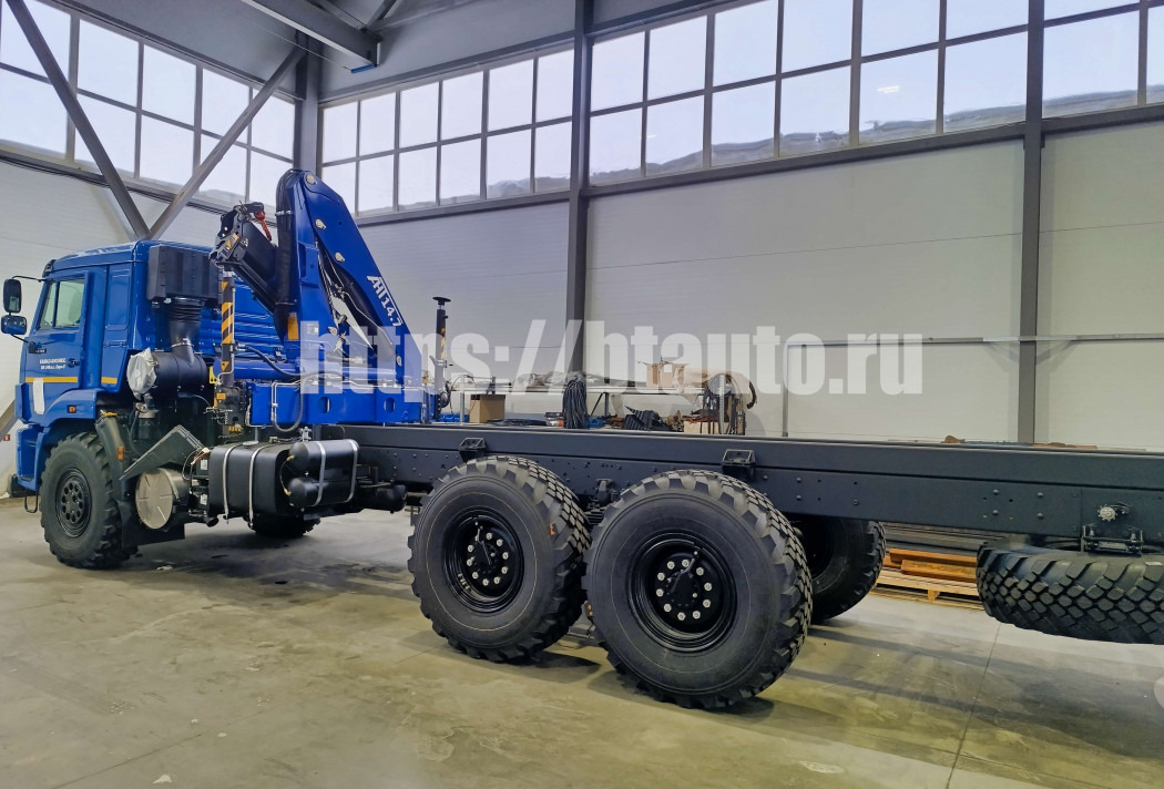 Бортовой грузовик/ Платформа, Автоманипулятор Бортовой автомобиль КАМАЗ 43118-76 с КМУ АНТ 14.7-2: фото 18