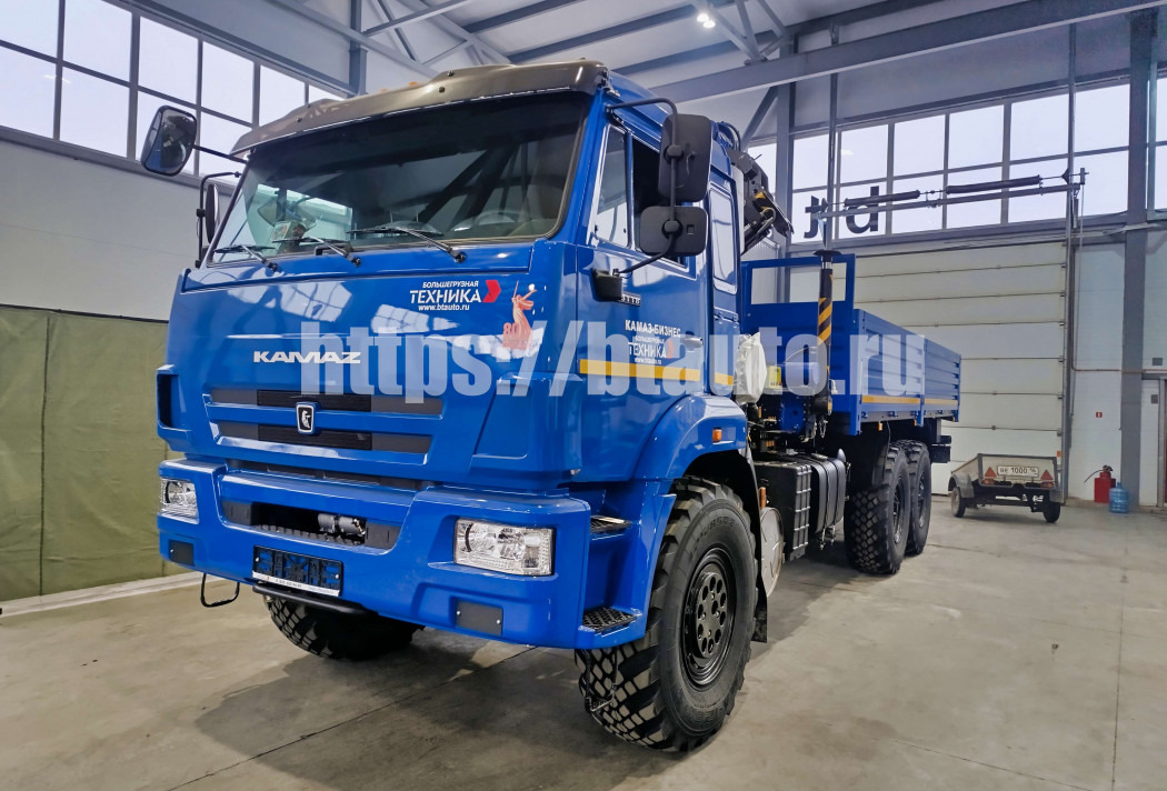 Бортовой грузовик/ Платформа, Автоманипулятор Бортовой автомобиль КАМАЗ 43118-76 с КМУ АНТ 14.7-2: фото 12