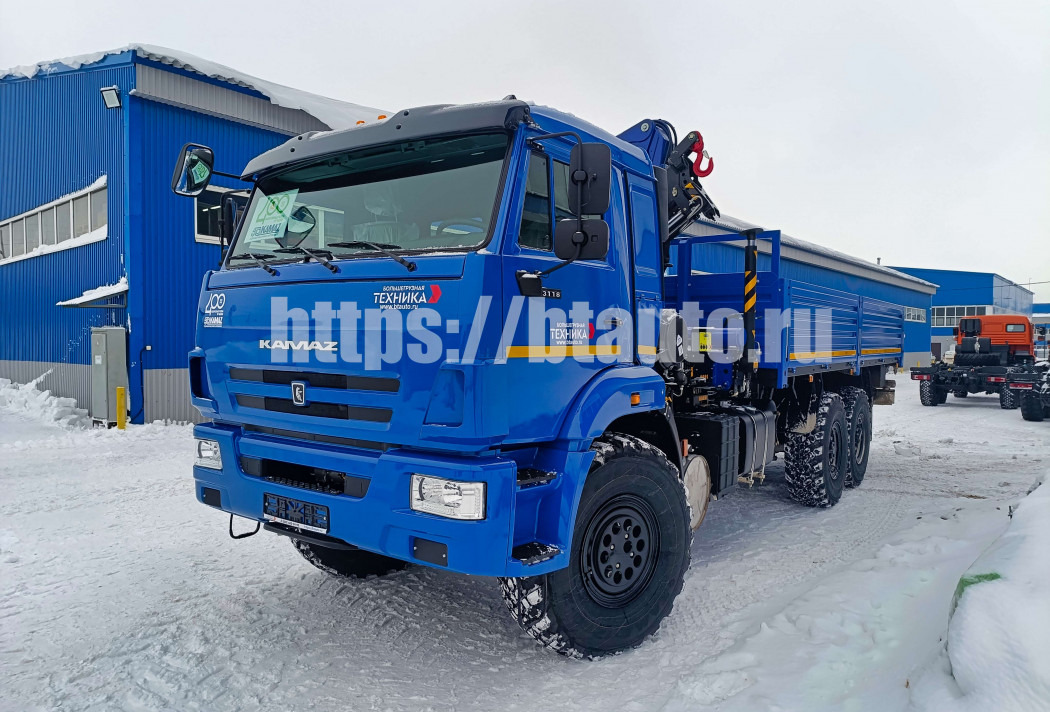 Бортовой автомобиль КАМАЗ 43118-76 с КМУ АНТ 14.7-2 - Бортовой грузовик/ Платформа, Автоманипулятор: фото 3 Бортовой автомобиль КАМАЗ 43118-76 с КМУ АНТ 14.7-2 - Бортовой грузовик/ Платформа, Автоманипулятор: фото 3