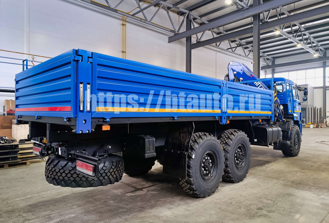 Бортовой грузовик/ Платформа, Автоманипулятор Бортовой автомобиль КАМАЗ 43118-76 с КМУ АНТ 14.7-2: фото 14