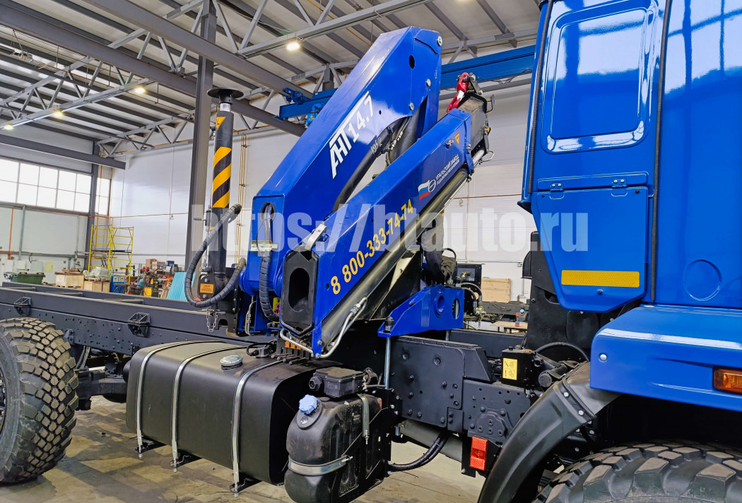 Бортовой грузовик/ Платформа, Автоманипулятор Бортовой автомобиль КАМАЗ 43118-76 с КМУ АНТ 14.7-2: фото 23