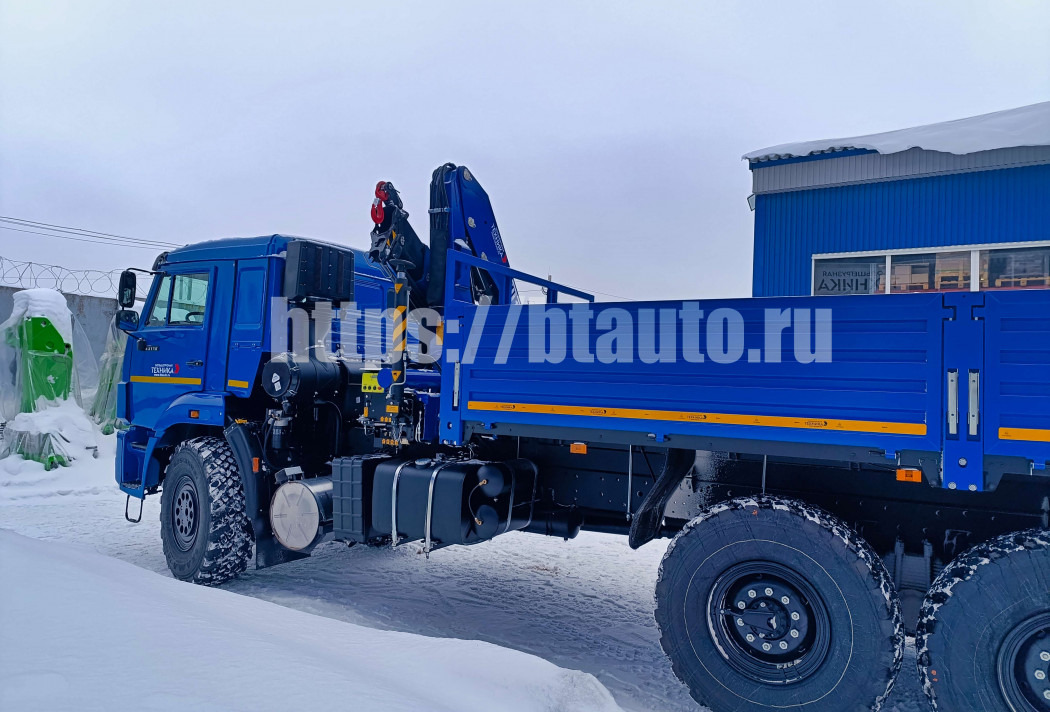 Бортовой автомобиль КАМАЗ 43118-76 с КМУ АНТ 14.7-2 - Бортовой грузовик/ Платформа, Автоманипулятор: фото 4 Бортовой автомобиль КАМАЗ 43118-76 с КМУ АНТ 14.7-2 - Бортовой грузовик/ Платформа, Автоманипулятор: фото 4