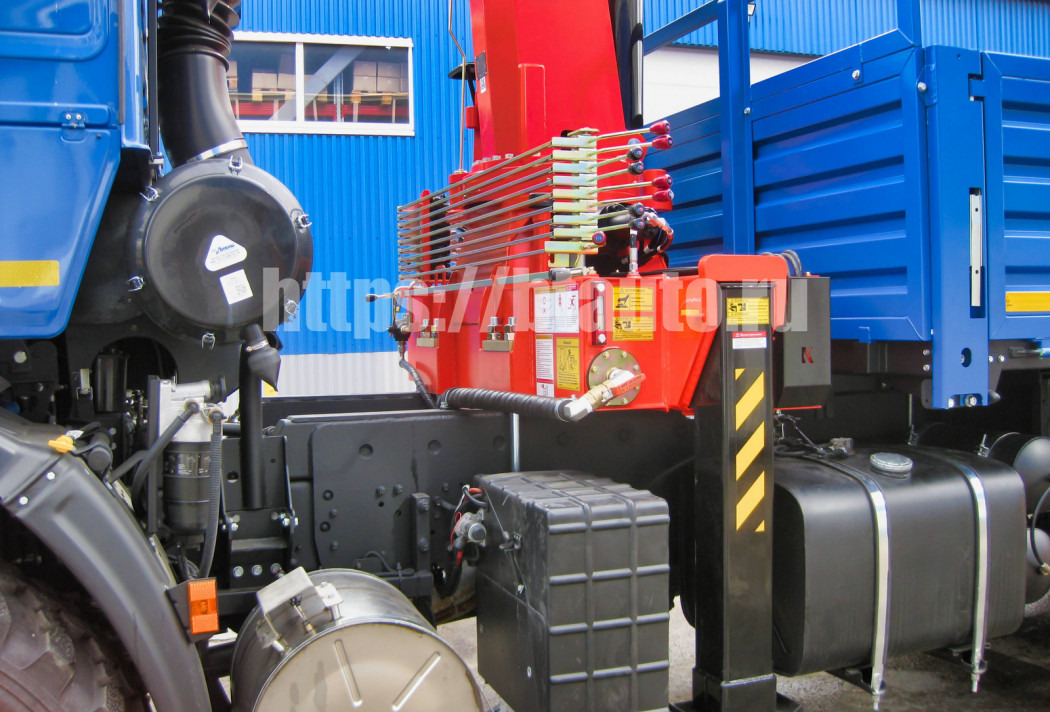 Бортовой грузовик/ Платформа, Автоманипулятор Бортовой автомобиль КАМАЗ 43118-76 с КМУ Kanglim 1256G-II: фото 15