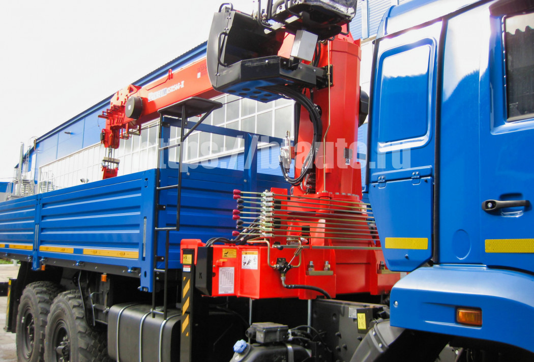 Бортовой грузовик/ Платформа, Автоманипулятор Бортовой автомобиль КАМАЗ 43118-76 с КМУ Kanglim 1256G-II: фото 6