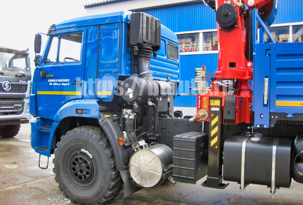 Бортовой грузовик/ Платформа, Автоманипулятор Бортовой автомобиль КАМАЗ 43118-76 с КМУ Kanglim 1256G-II: фото 14