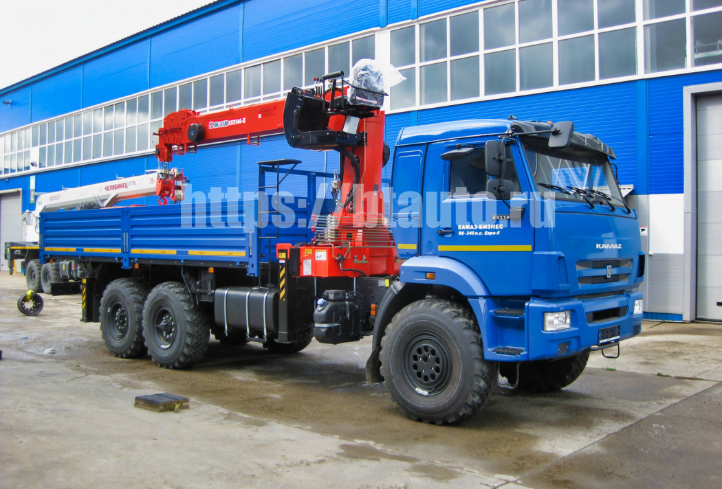 Бортовой автомобиль КАМАЗ 43118-76 с КМУ Kanglim 1256G-II - Бортовой грузовик/ Платформа, Автоманипулятор: фото 2 Бортовой автомобиль КАМАЗ 43118-76 с КМУ Kanglim 1256G-II - Бортовой грузовик/ Платформа, Автоманипулятор: фото 2