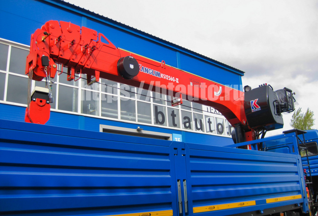 Бортовой грузовик/ Платформа, Автоманипулятор Бортовой автомобиль КАМАЗ 43118-76 с КМУ Kanglim 1256G-II: фото 11