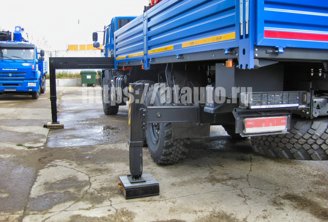 Бортовой грузовик/ Платформа, Автоманипулятор Бортовой автомобиль КАМАЗ 43118-76 с КМУ Kanglim 1256G-II: фото 16