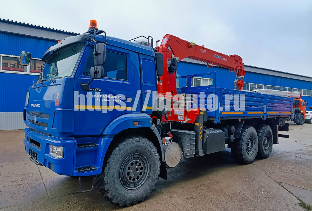 Бортовой автомобиль КАМАЗ 43118-76 с КМУ Kanglim 1256G-II с ДОПОГ - Бортовой грузовик/ Платформа, Автоманипулятор: фото 1 Бортовой автомобиль КАМАЗ 43118-76 с КМУ Kanglim 1256G-II с ДОПОГ - Бортовой грузовик/ Платформа, Автоманипулятор: фото 1