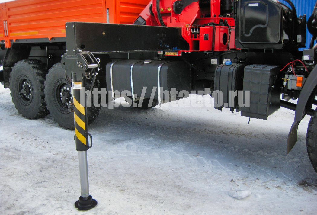 Бортовой грузовик/ Платформа, Автоманипулятор Бортовой автомобиль КАМАЗ-43118 с КМУ Sunhunk K238-6: фото 11