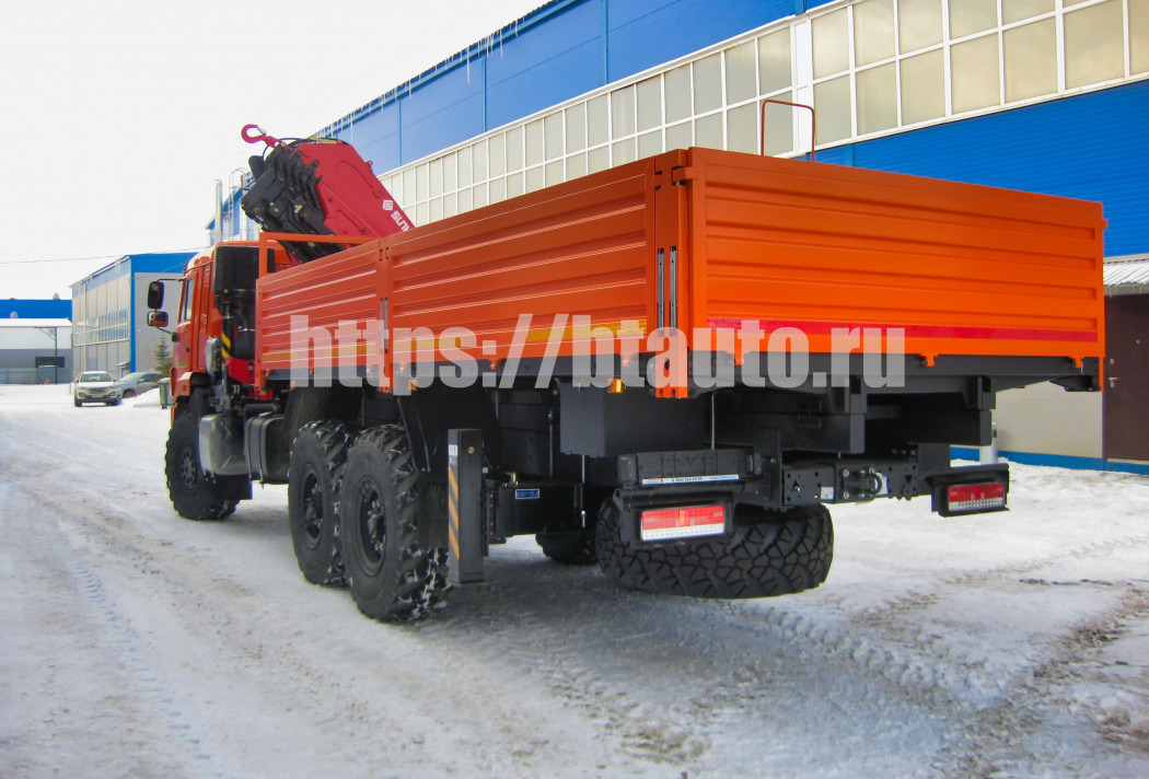 Бортовой грузовик/ Платформа, Автоманипулятор Бортовой автомобиль КАМАЗ-43118 с КМУ Sunhunk K238-6: фото 23