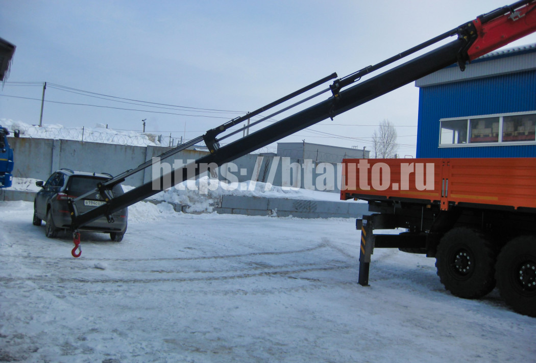 Бортовой грузовик/ Платформа, Автоманипулятор Бортовой автомобиль КАМАЗ-43118 с КМУ Sunhunk K238-6: фото 18