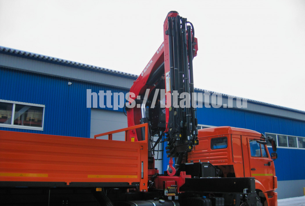 Бортовой грузовик/ Платформа, Автоманипулятор Бортовой автомобиль КАМАЗ-43118 с КМУ Sunhunk K238-6: фото 30