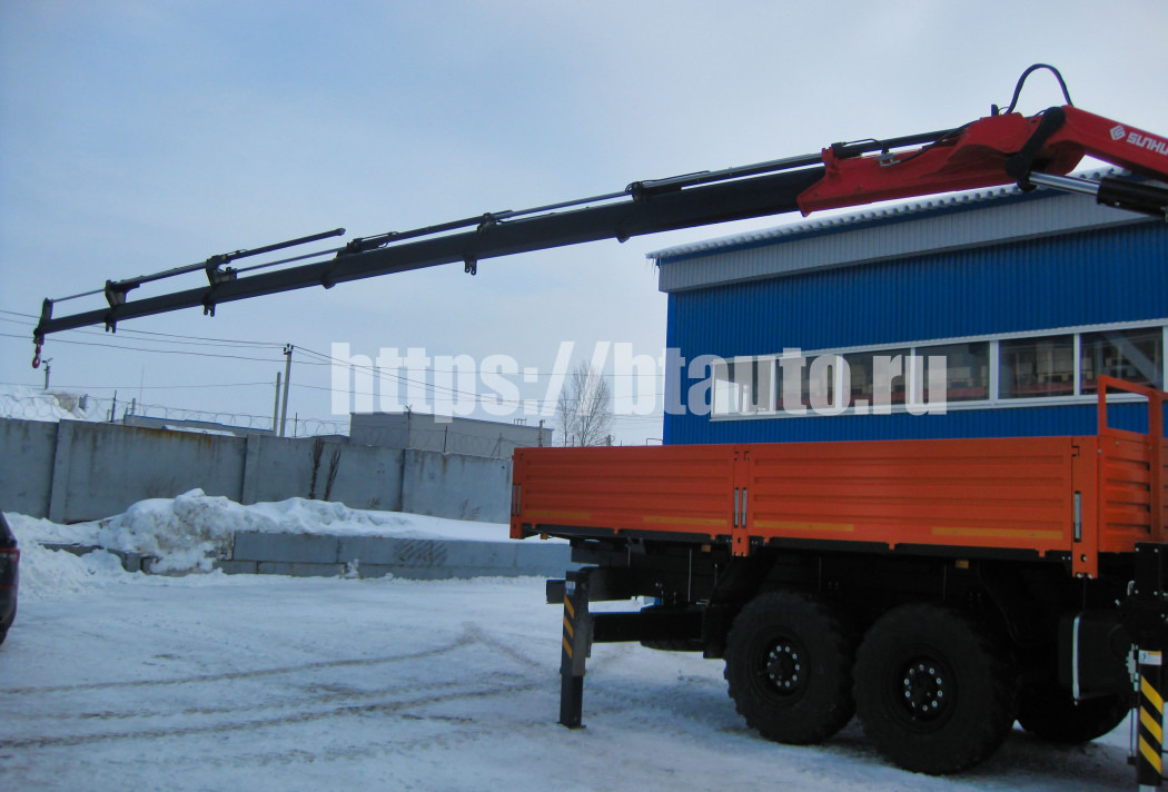 Бортовой грузовик/ Платформа, Автоманипулятор Бортовой автомобиль КАМАЗ-43118 с КМУ Sunhunk K238-6: фото 19