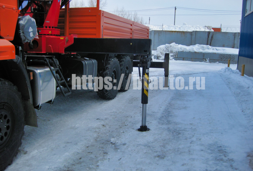 Бортовой грузовик/ Платформа, Автоманипулятор Бортовой автомобиль КАМАЗ-43118 с КМУ Sunhunk K238-6: фото 24
