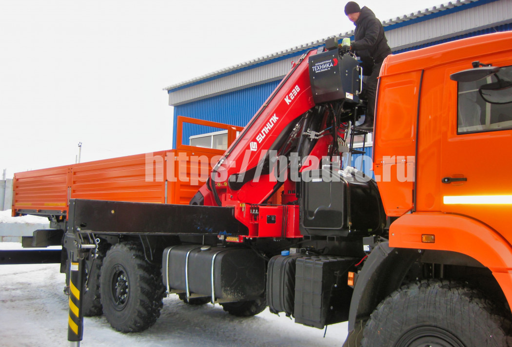 Бортовой автомобиль КАМАЗ-43118 с КМУ Sunhunk K238-6 - Бортовой грузовик/ Платформа, Автоманипулятор: фото 3 Бортовой автомобиль КАМАЗ-43118 с КМУ Sunhunk K238-6 - Бортовой грузовик/ Платформа, Автоманипулятор: фото 3