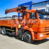 Бортовой грузовик/ Платформа, Автоманипулятор Бортовой автомобиль КАМАЗ 65115-48 с КМУ HANGIL HGC 756: фото 21