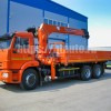 Бортовой грузовик/ Платформа, Автоманипулятор Бортовой автомобиль КАМАЗ 65115-48 с КМУ HANGIL HGC 756: фото 18