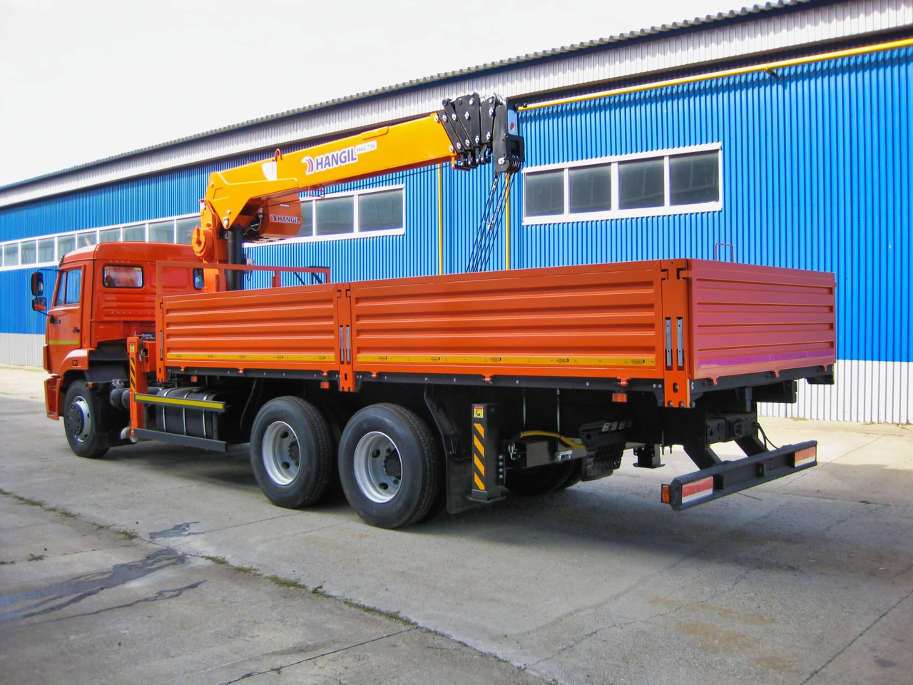 Бортовой автомобиль КАМАЗ 65115 с КМУ HANGIL HGC 756 - Бортовой грузовик/ Платформа, Автоманипулятор: фото 5 Бортовой автомобиль КАМАЗ 65115 с КМУ HANGIL HGC 756 - Бортовой грузовик/ Платформа, Автоманипулятор: фото 5