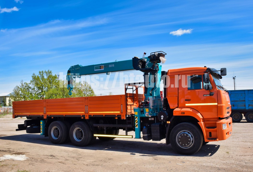 Бортовой автомобиль КАМАЗ 6520 с КМУ HKTC HLC-8016L - Бортовой грузовик/ Платформа, Автоманипулятор: фото 5 Бортовой автомобиль КАМАЗ 6520 с КМУ HKTC HLC-8016L - Бортовой грузовик/ Платформа, Автоманипулятор: фото 5