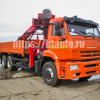 Бортовой грузовик/ Платформа, Автоманипулятор Бортовой автомобиль КАМАЗ-6520 с КМУ HORYONG HRS 216: фото 8