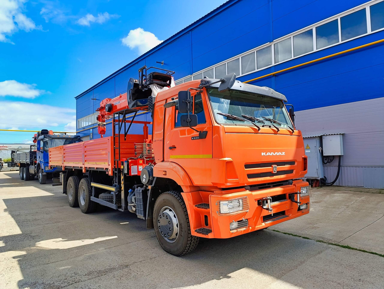 Бортовой автомобиль КАМАЗ 6520 с КМУ Kanglim KS1256 - Бортовой грузовик/ Платформа, Автоманипулятор: фото 5 Бортовой автомобиль КАМАЗ 6520 с КМУ Kanglim KS1256 - Бортовой грузовик/ Платформа, Автоманипулятор: фото 5
