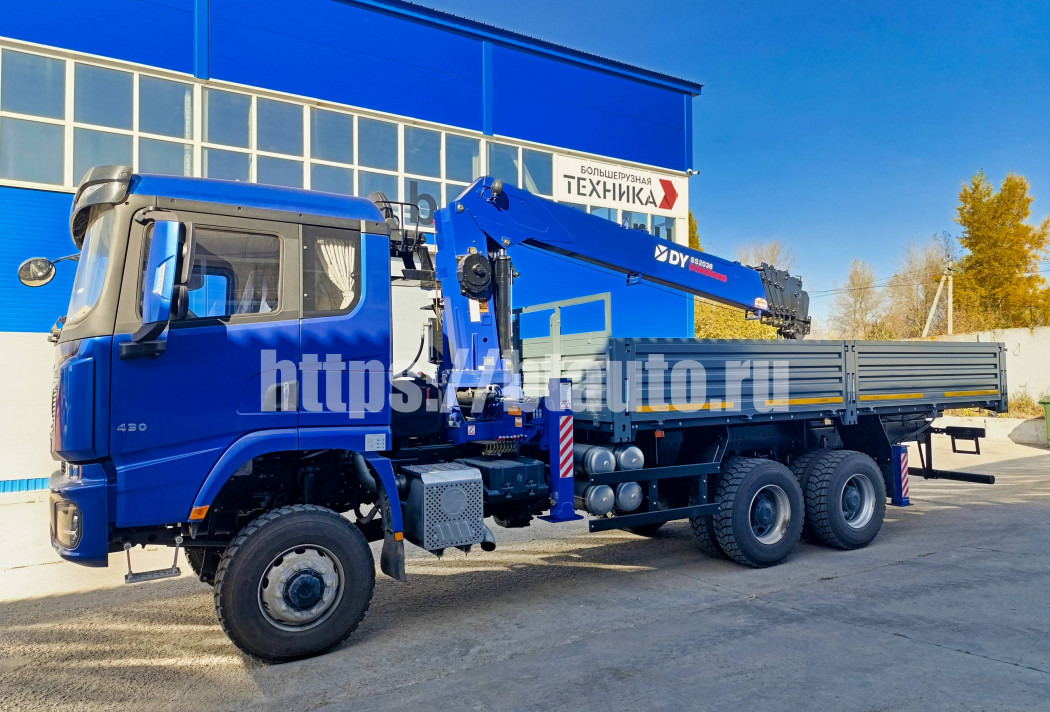 Бортовой автомобиль SHACMAN SX32586V384 с КМУ Dong Yang SS2036 - Бортовой грузовик/ Платформа, Автоманипулятор: фото 1 Бортовой автомобиль SHACMAN SX32586V384 с КМУ Dong Yang SS2036 - Бортовой грузовик/ Платформа, Автоманипулятор: фото 1