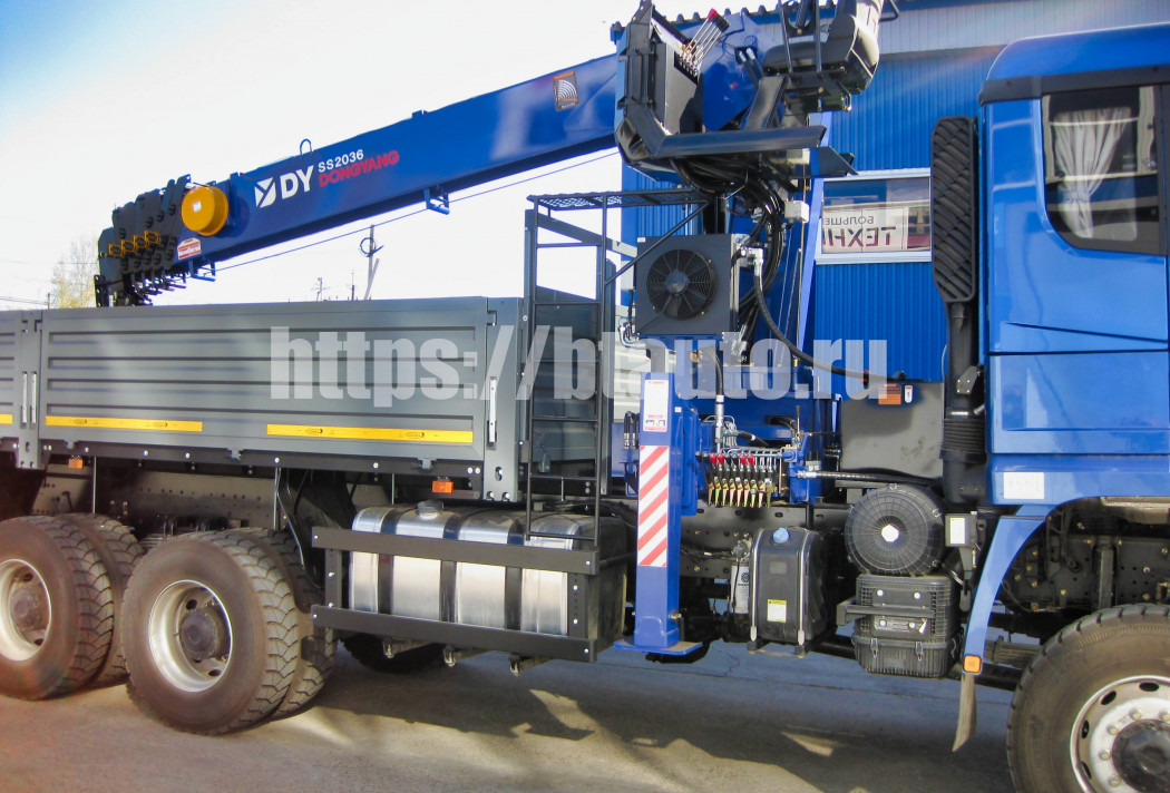 Бортовой автомобиль SHACMAN SX32586V384 с КМУ Dong Yang SS2036 - Бортовой грузовик/ Платформа, Автоманипулятор: фото 4 Бортовой автомобиль SHACMAN SX32586V384 с КМУ Dong Yang SS2036 - Бортовой грузовик/ Платформа, Автоманипулятор: фото 4